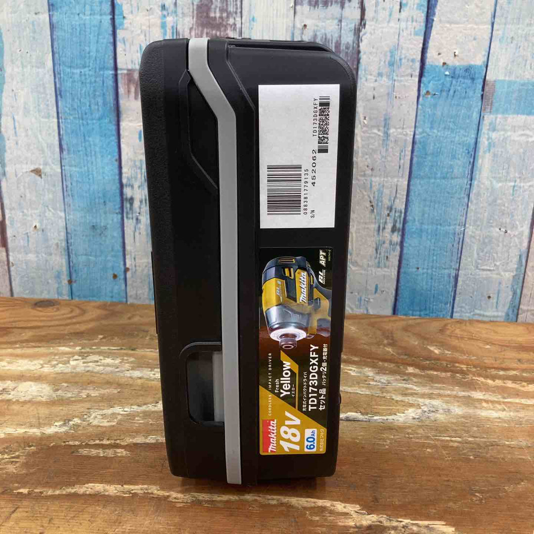 【未使用品】純正 マキタ makita コードレスインパクトドライバー TD173DGXFY 18V フルセット 限定色 イエロー【柏店】