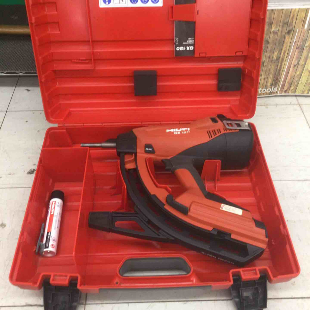 【店頭引取限定】【中古】【現状販売】Hilti ヒルティ ガス式鋲打機 24,200円(税込) 中古品】 ヒルティ/HILTI ガス式鋲打機 GX120 【鴻巣店】 – アクト