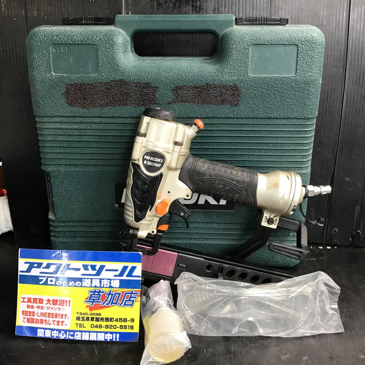 ★ハイコーキ(HIKOKI ※旧:日立工機) 常圧フロアタッカ N3804MF【草加店】