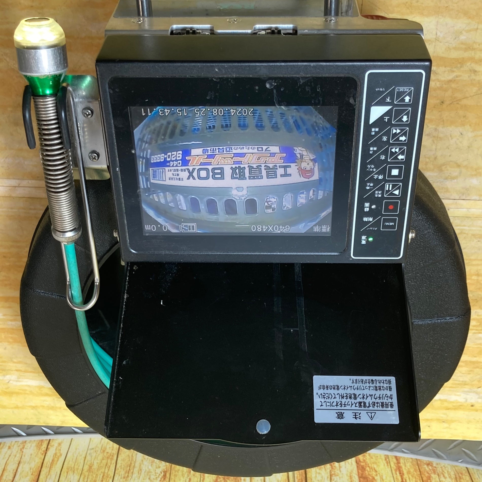 ▼REX(レッキス)　管内カメラGラインスコープ　GLS-V2830　本体+バッテリー1点【川崎店】