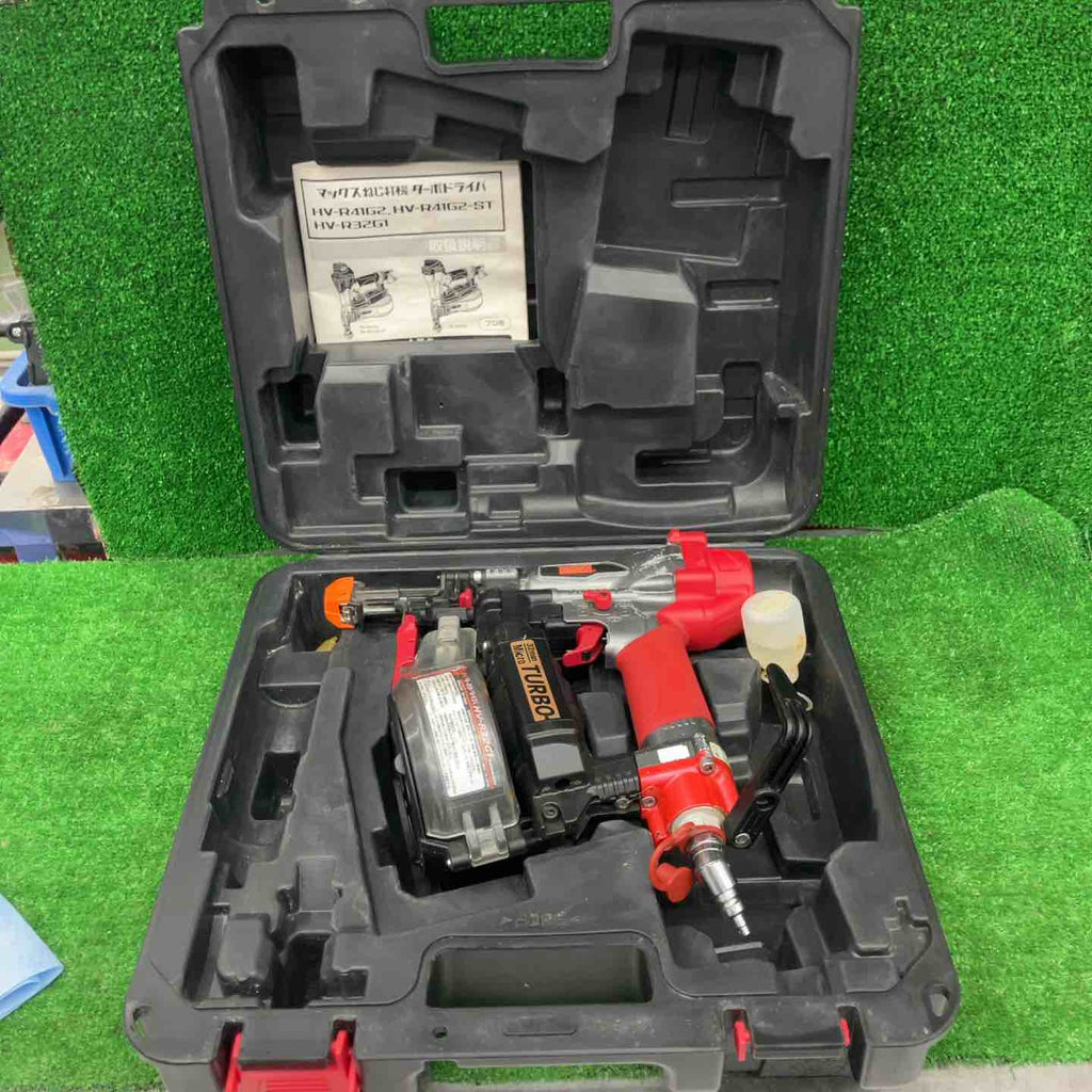 中古品】☆マックス(MAX) 高圧エアネジ打ち機 HV-R32G1【桶川店