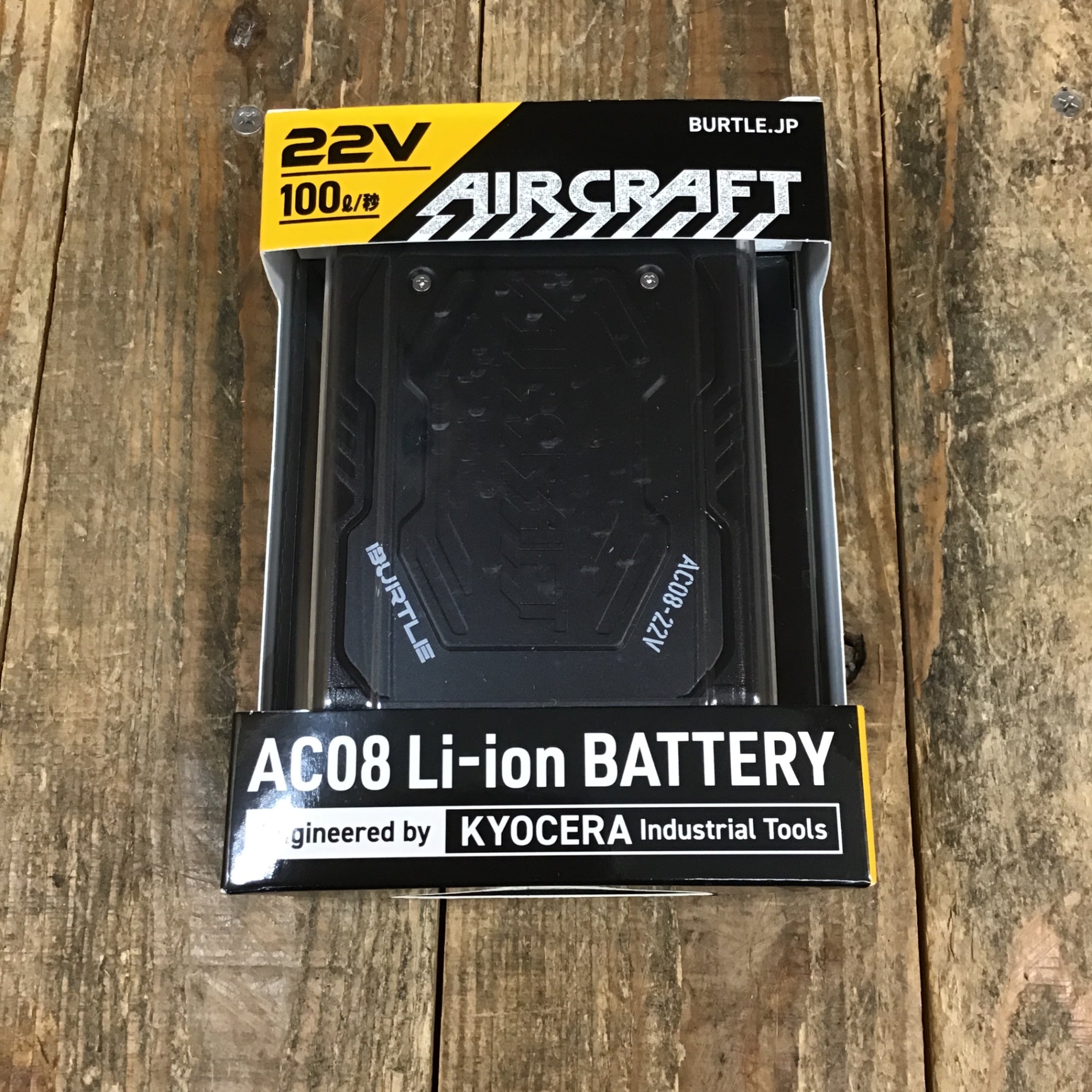 〇BURTLE バートル エアークラフト 2024年モデル 22Vリチウム