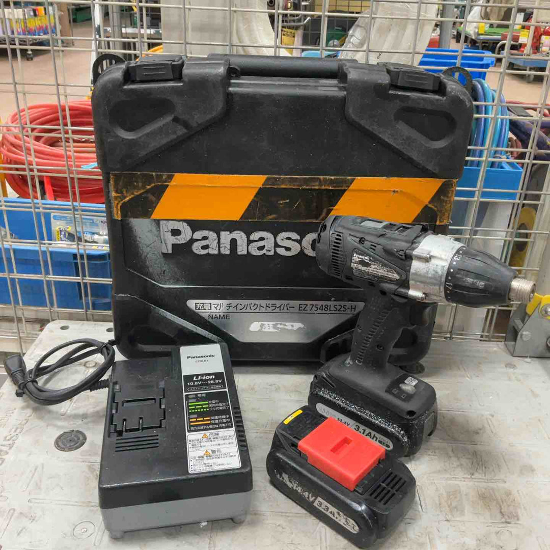 ★パナソニック(Panasonic) コードレスマルチインパクトドライバー EZ7548LS2S-B【草加店】