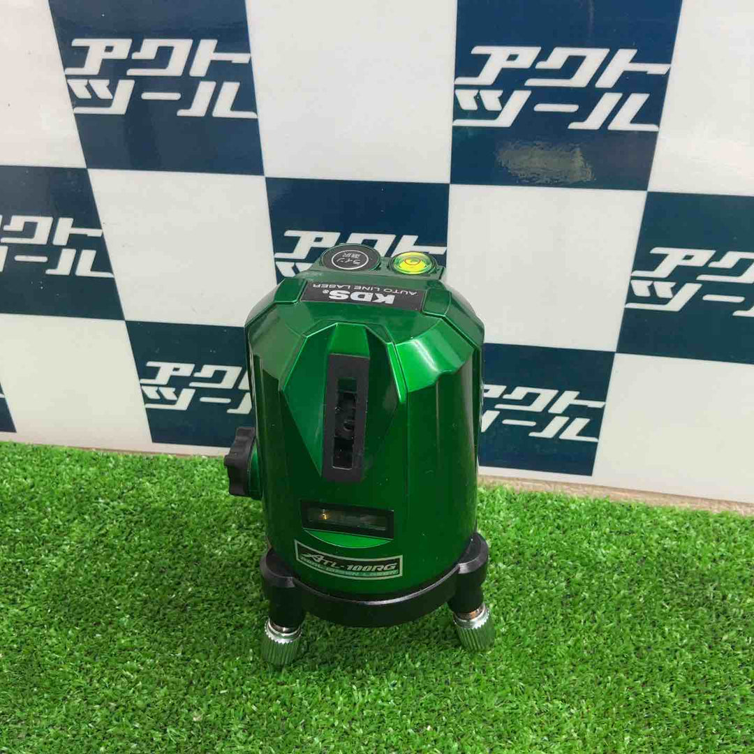 ◇KDS 高輝度グリーンレーザー墨出し器 本体のみ ATL-100RG 縦・横【草加店】