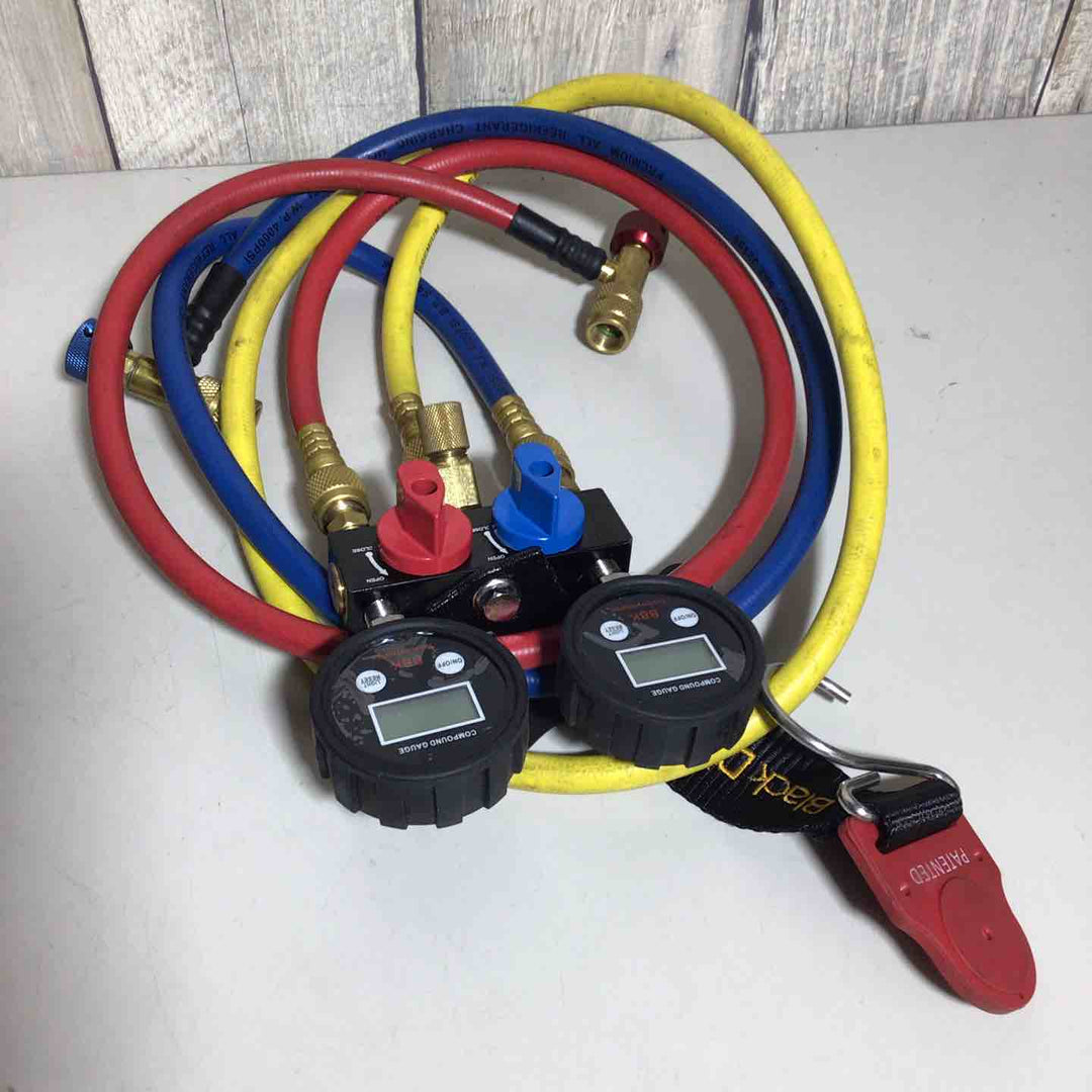 【中古品】 BBK 2バルブタイプ デジタルマニホールド DM-100 【戸田店】