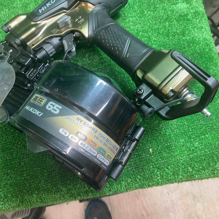 ★ハイコーキ(HIKOKI ※旧:日立工機) 高圧エア釘打ち機 NV65HR2(N)【川越店】