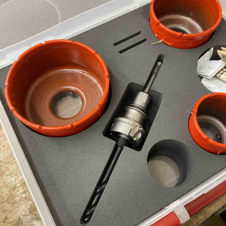【未使用品】ミヤナガ ハイブリッドコアドリル BOXキット PCHBOX1R 65mm 95mm 120mm【柏店】