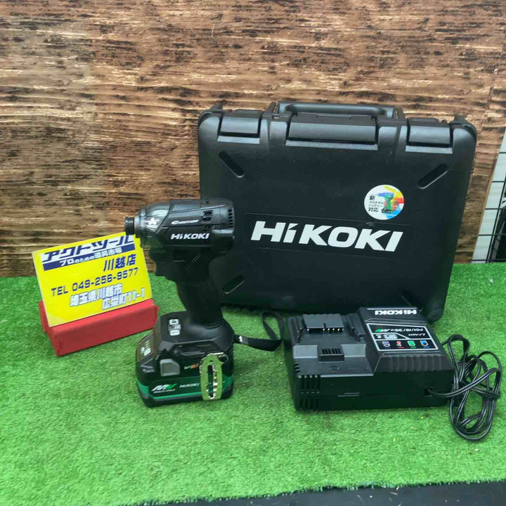 ハイコーキ(HIKOKI ※旧:日立工機) コードレスインパクトドライバ WH18DC(XCBZ)【川越店】