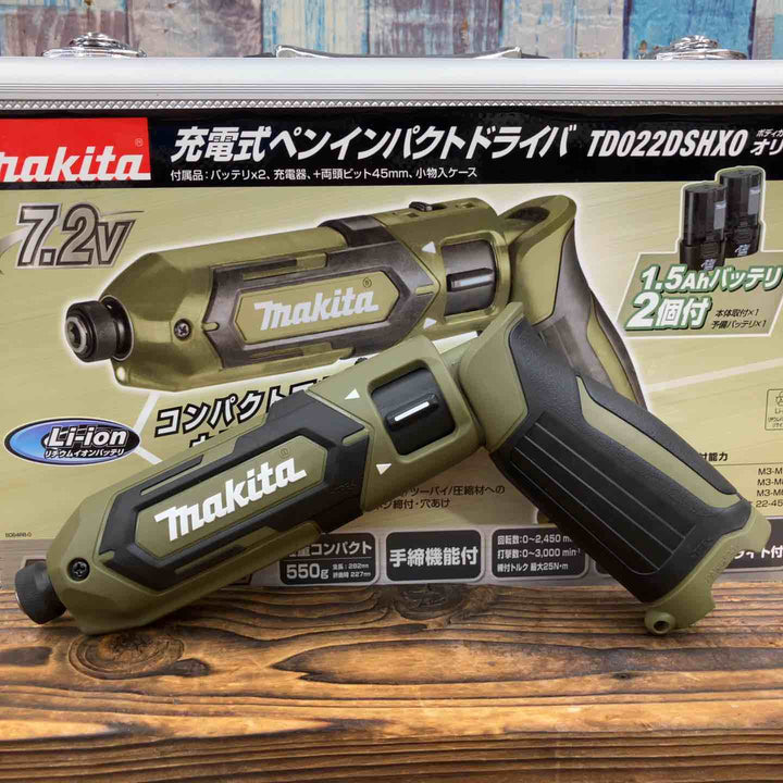 ★マキタ(makita) コードレスペンインパクトドライバー TD022DSHXO【柏店】
