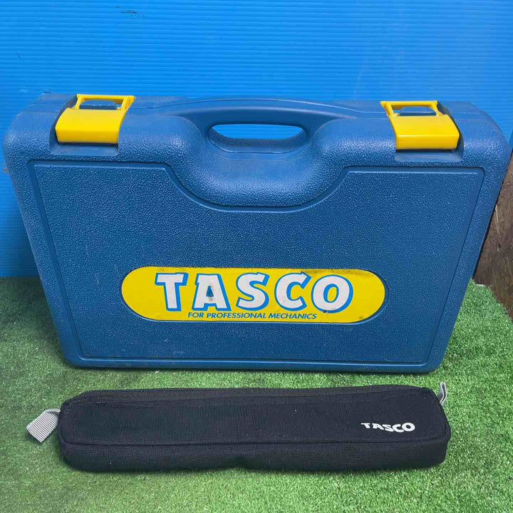 【美品】◇タスコ(TASCO) 真空ポンプ TA150XA ゲージマニホールド、TA142VK 真空ゲージキット、TA159PA 逆流防止真空ポンプアダプタ付【岩槻店】