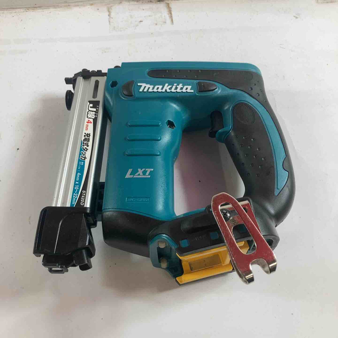 ☆マキタ(makita) 14.4V 4mm J線 コードレスタッカ ST420DRF【川崎店】