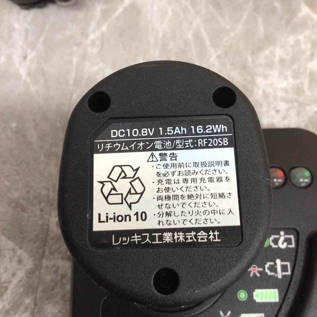 【美品】◇レッキス(REX) 424901 RF20S コードレスフレアツール (ケース入セット)【八潮店】