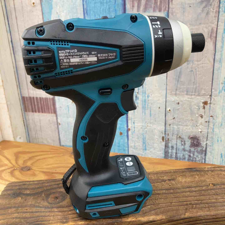 【美品】★マキタ(makita) コードレス4モードインパクトドライバー TP141DRGX 18V 150N・m フルセット【柏店】