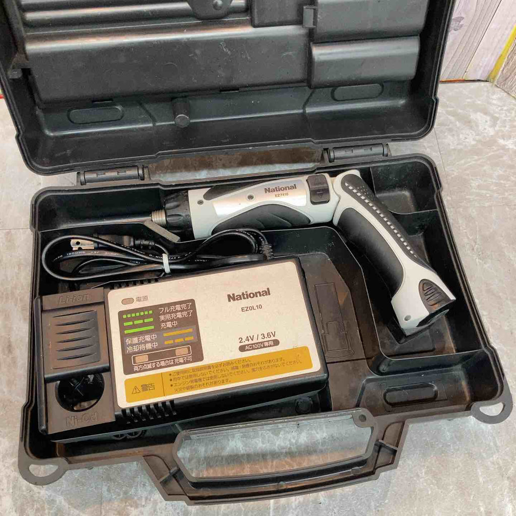 ☆パナソニック(Panasonic) コードレスドリルドライバー 黒 EZ7410LA1S