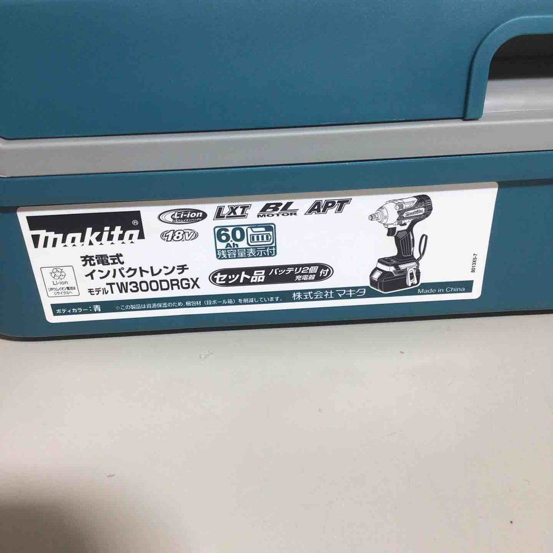 ★マキタ(makita) コードレスインパクトレンチ TW300DRGX【戸田店】