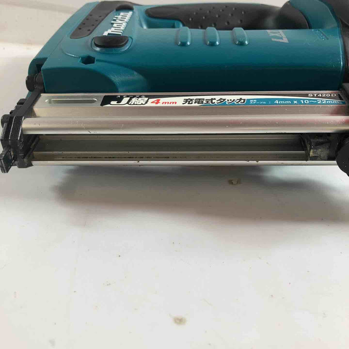 ☆マキタ(makita) 14.4V 4mm J線 コードレスタッカ ST420DRF【川崎店】