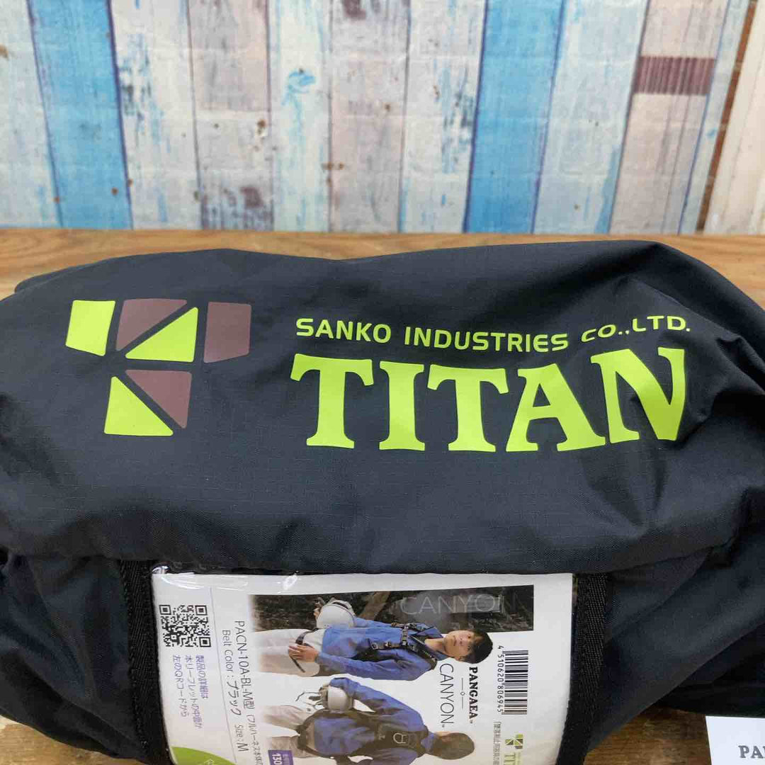 【未使用品】◇タイタン(TITAN) 新規格 墜落制止用器具 フルハーネス Mサイズ パンゲアキャニオン PACN-10A-BL-M【柏店】