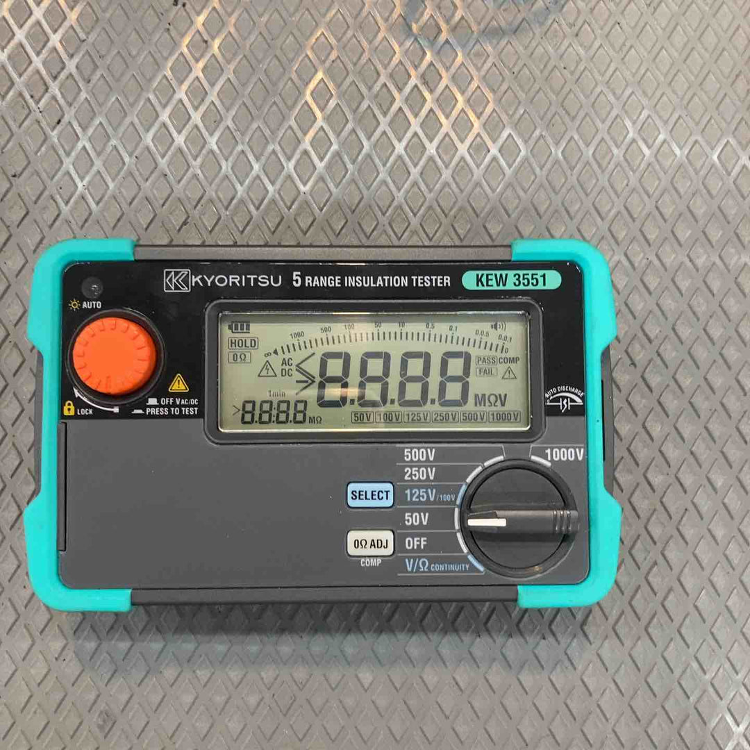 【中古品】共立電気計器 (KYORITSU) デジタル絶縁抵抗計 KEW3551【所沢店】