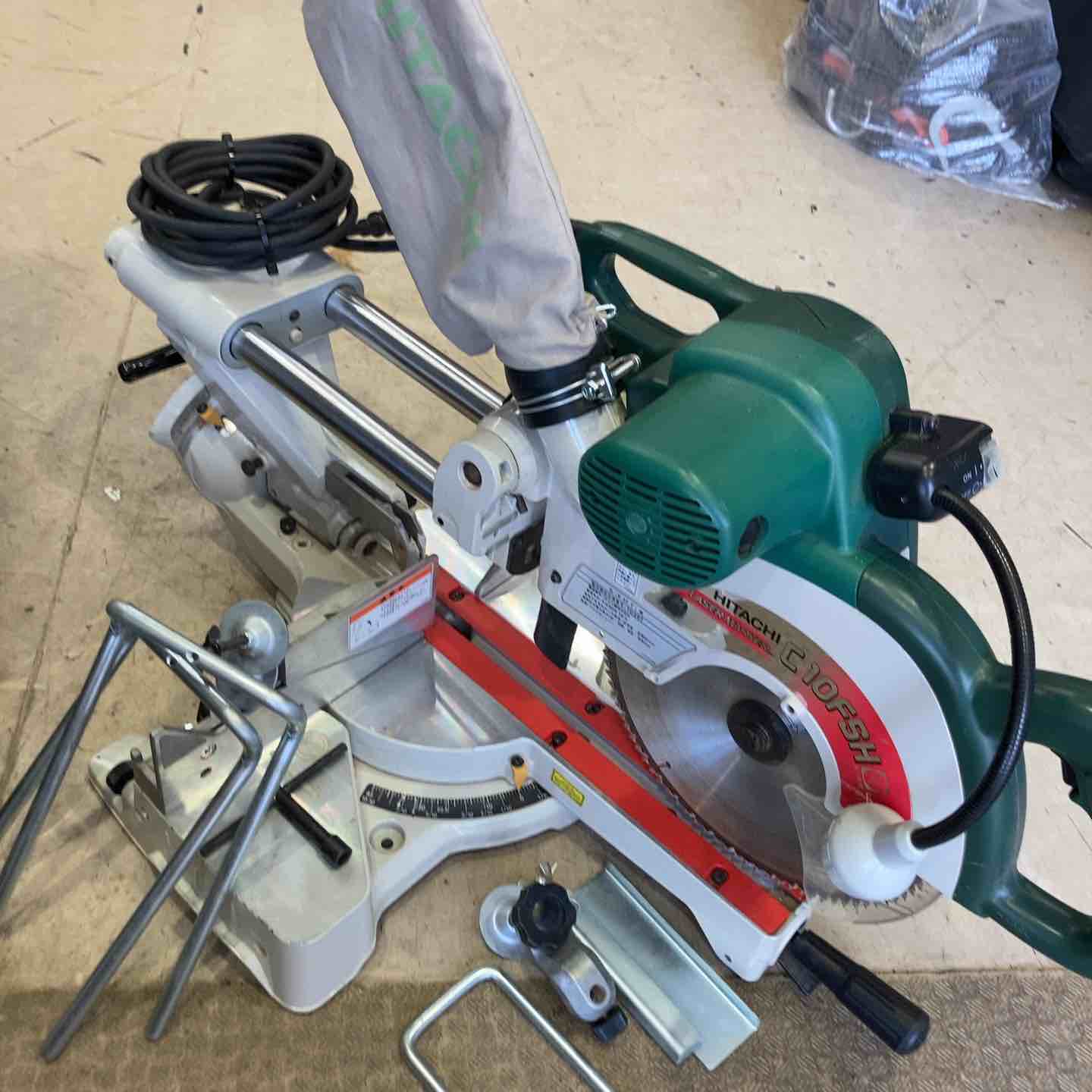 店頭受取り限定】◇ハイコーキ(HIKOKI ※旧:日立工機) 卓上スライド丸の