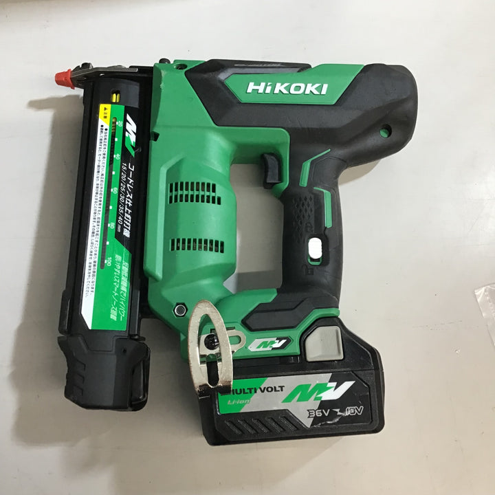 ★ハイコーキ(HIKOKI ※旧:日立工機) コードレスフィニッシュネイラ NT3640DA(XP)【戸田店】