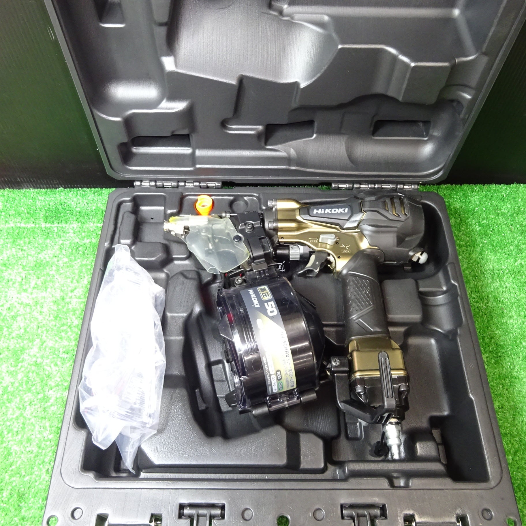 ☆ハイコーキ(HIKOKI ※旧:日立工機) 高圧エア釘打ち機 NV50HR2(S