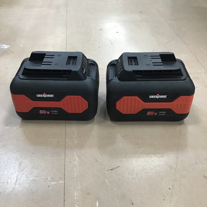 【店頭受取り限定】UBERMANN 充電式芝刈り機 UB50VTCBL40BPCG【草加店】