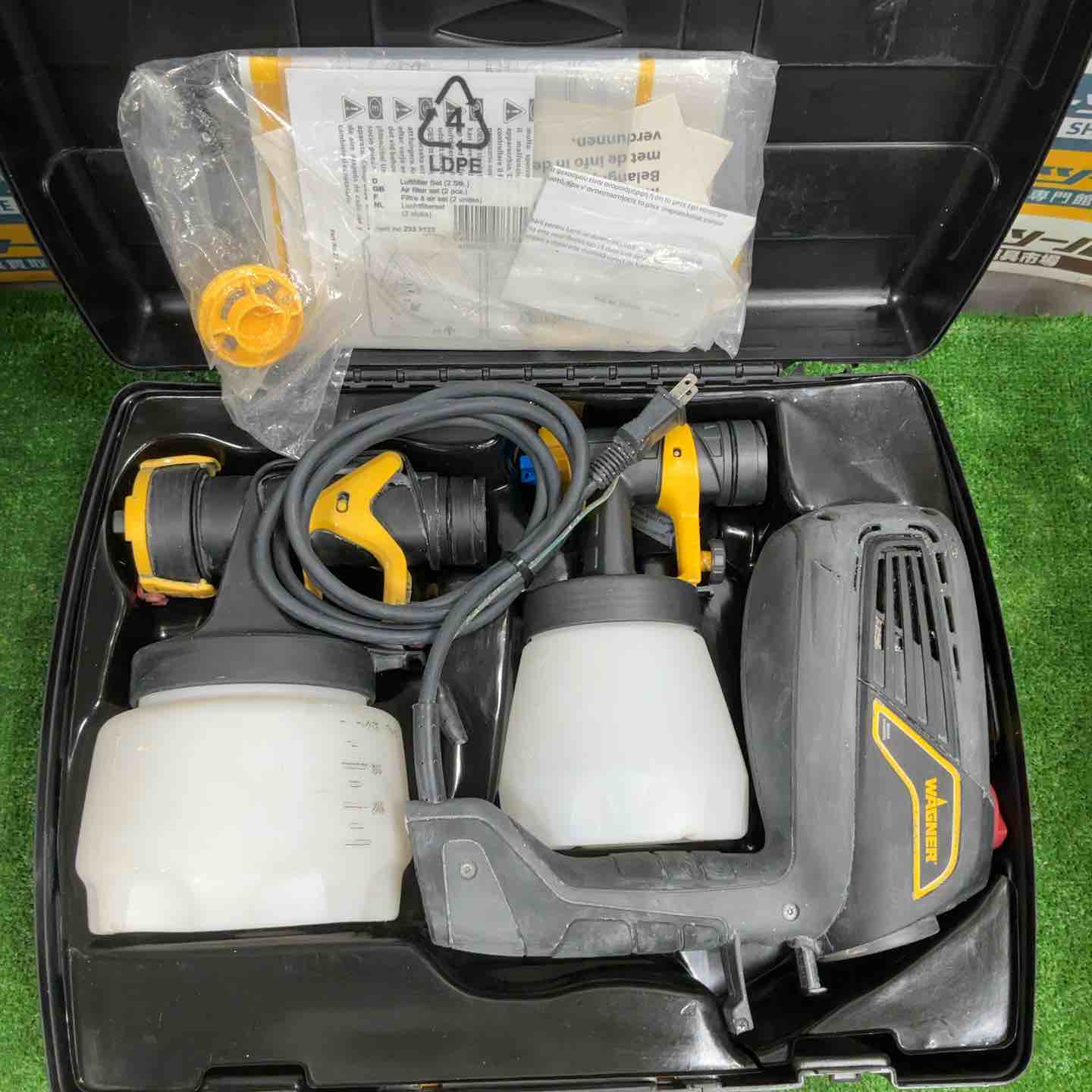 WAGNER ワグナー FLEXiO570 電動スプレーガン  2400020024686【リライズ市川行徳店】【店頭取引限定】【未使用】 WAGNER スプレーガン Flexio570【草加店】 – アクトツールオンライン