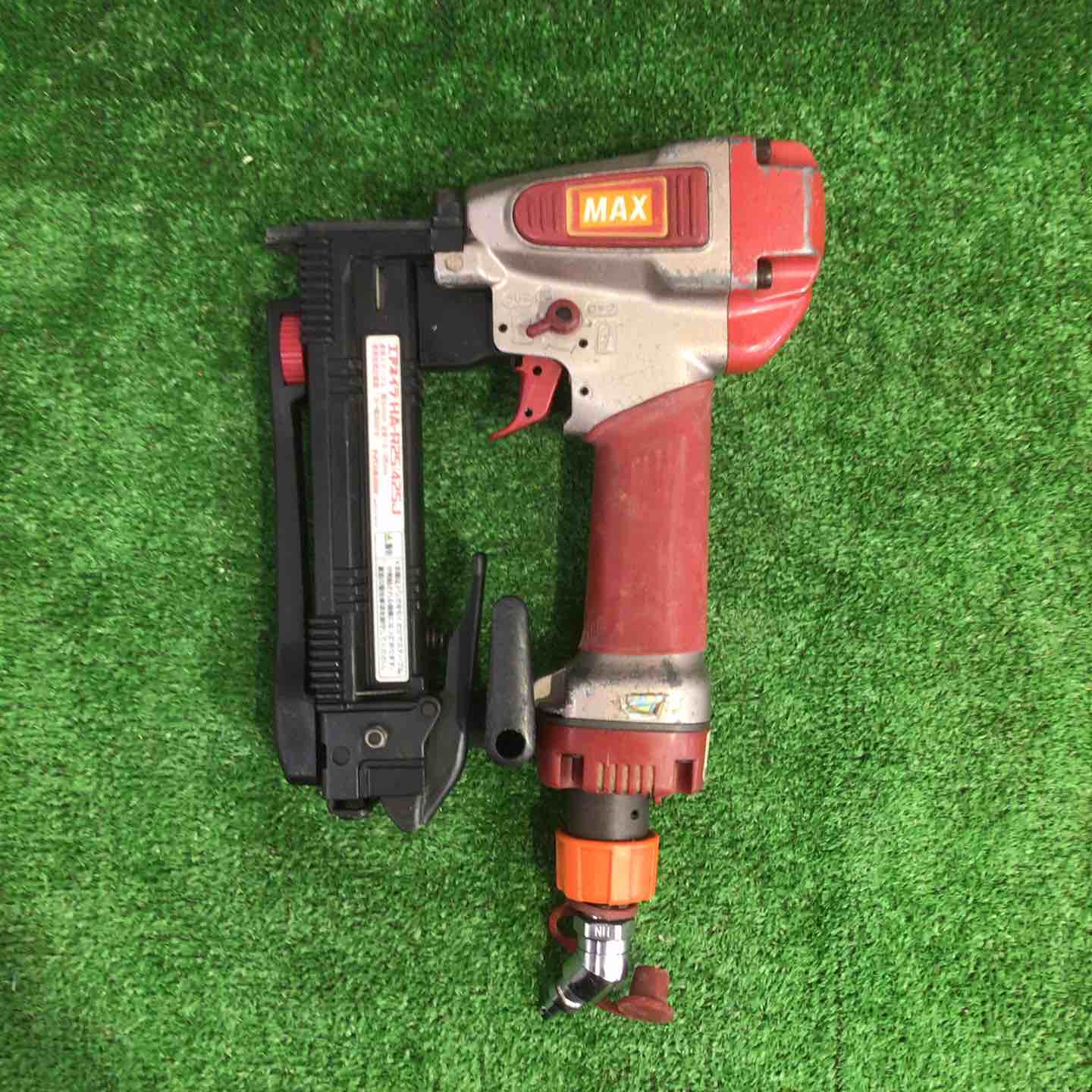 値下げしました！【中古】マックス MAX HA-25/4J ステープル用エアタッカ 高圧エアネイラ 本体のみ マックス MAX 高圧エアータッカ 4Jステープル 25mm