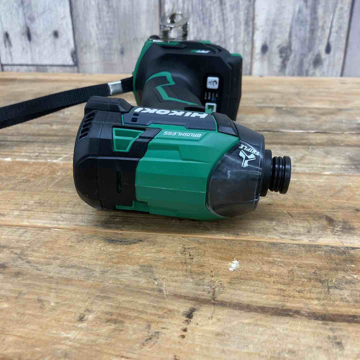 【中古美品】 ハイコーキ(HIKOKI ) コードレスインパクトドライバ アグレッシブグリーン WH36DD(2XHLSZ) フルセット 動作良好 【東大和店】