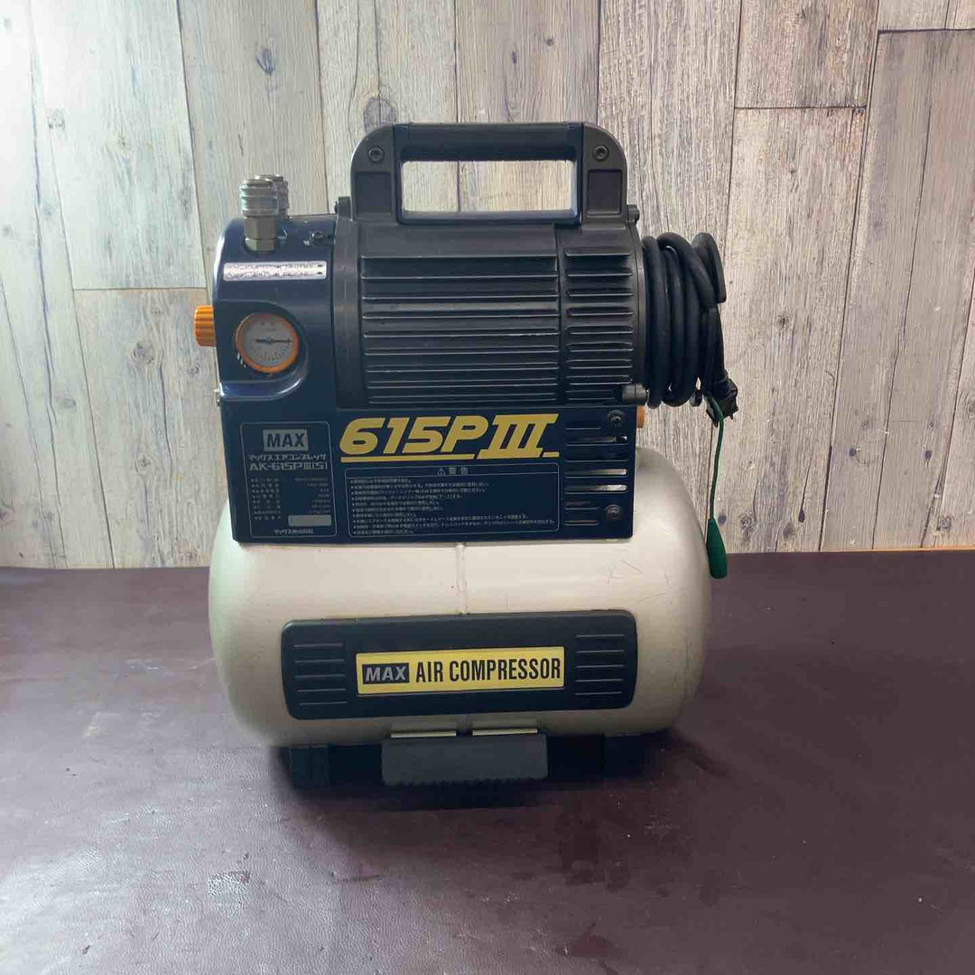 【中古品】 マックス(MAX) 常圧エアコンプレッサ AK-615P3[5] 【東大和店】