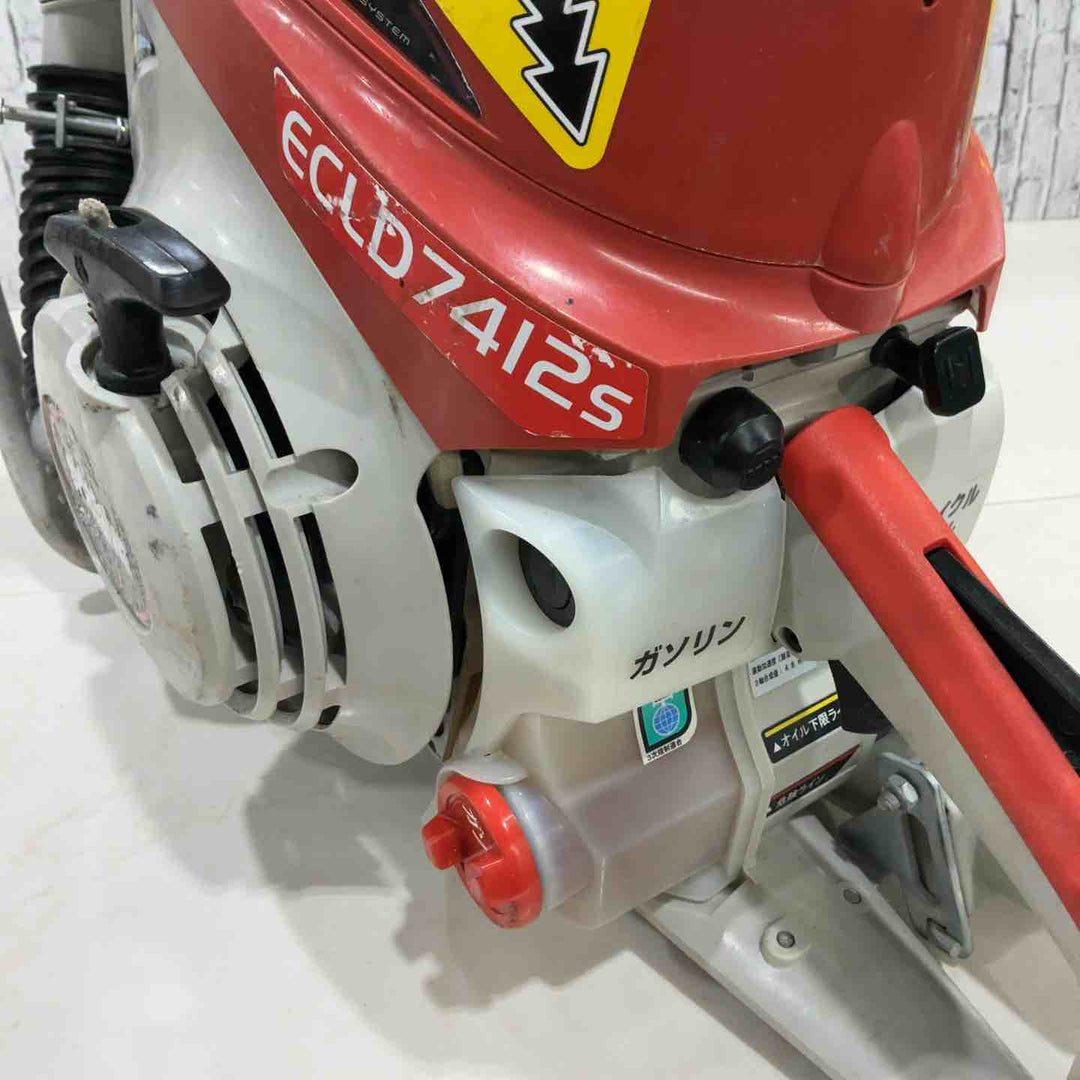 新ダイワ エンジンカッター 集塵タイプ【ターボクリーン】 ECLD7412S-CD【川口店】