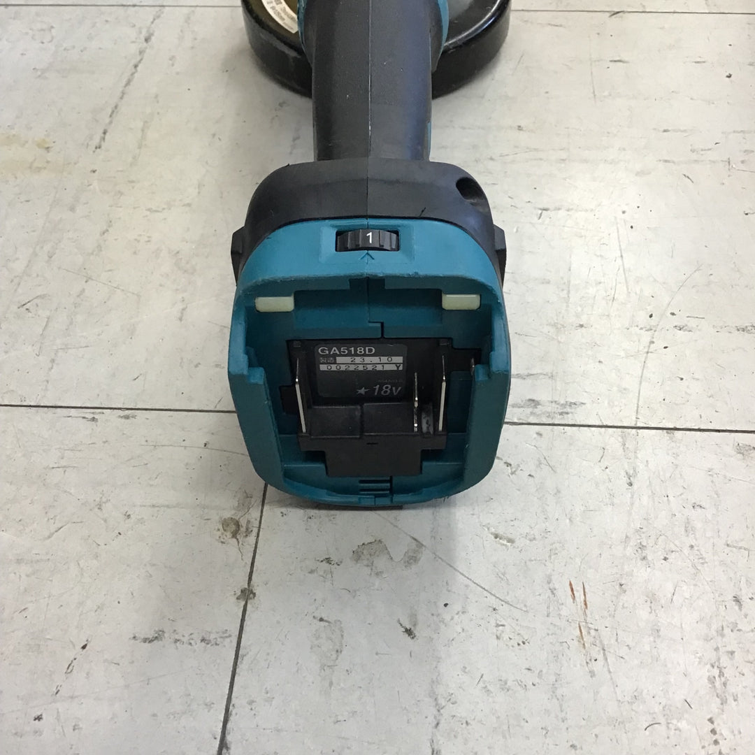 【中古品】 マキタ/makita 125mmコードレスディスクグラインダ・GA518DZ 【鴻巣店】