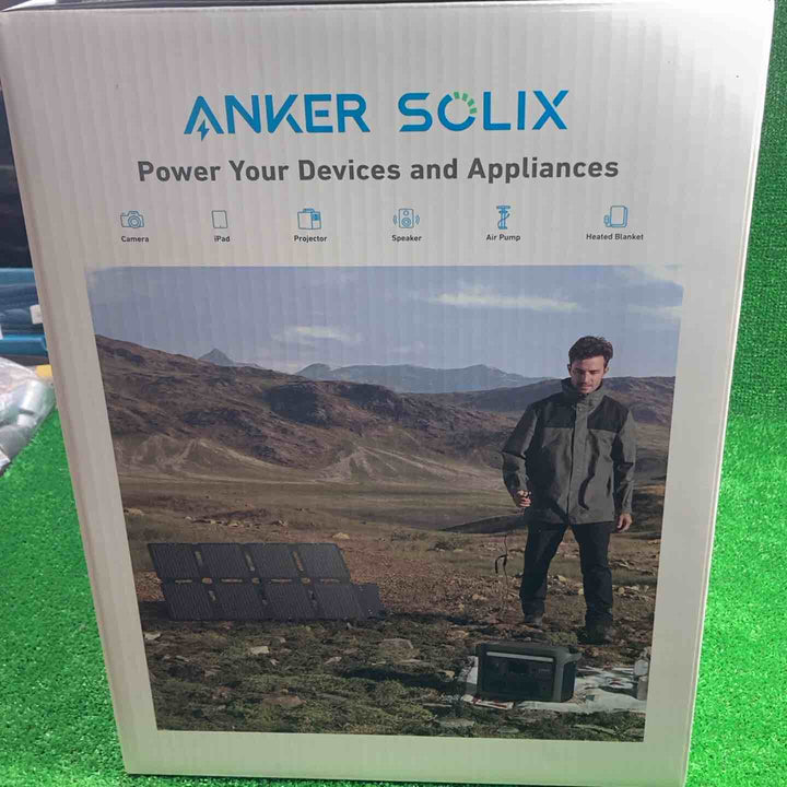 【店頭受取り限定】Anker/アンカー Solix C800 ポータブル電源＋Solix PS100 コンパクトソーラーパネル セット【川崎店】