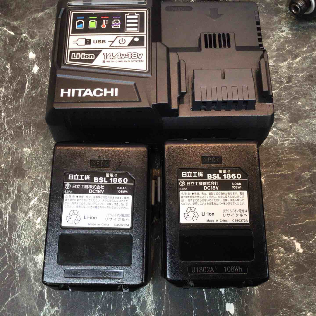 ★ハイコーキ(HIKOKI ※旧:日立工機) コードレスソフトインパクトドライバー WHP18DBL(2LYPK)(L)【八潮店】