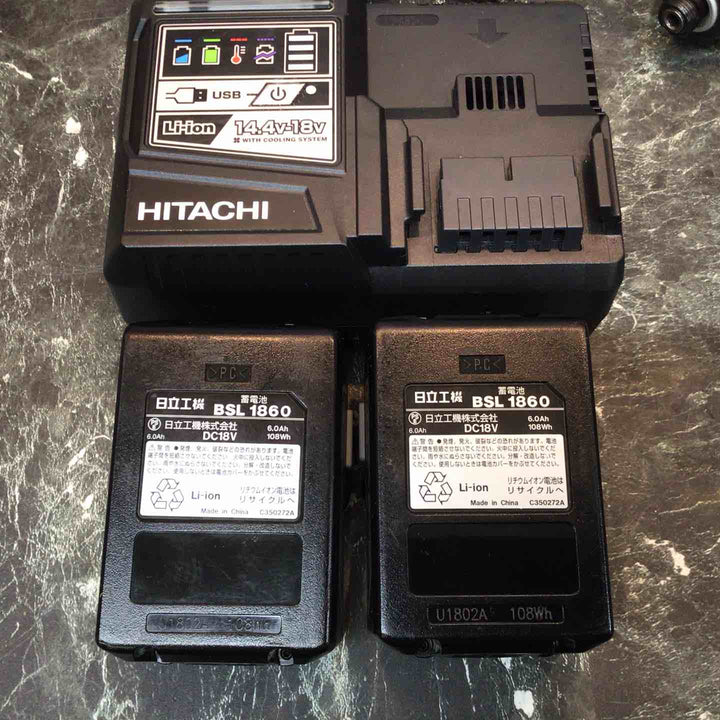 ★ハイコーキ(HIKOKI ※旧:日立工機) コードレスソフトインパクトドライバー WHP18DBL(2LYPK)(L)【八潮店】
