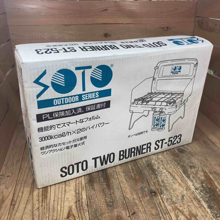 ◇長期保管品 SOTO ツーバーナー ST-523 バーベキューコンロ【所沢店】