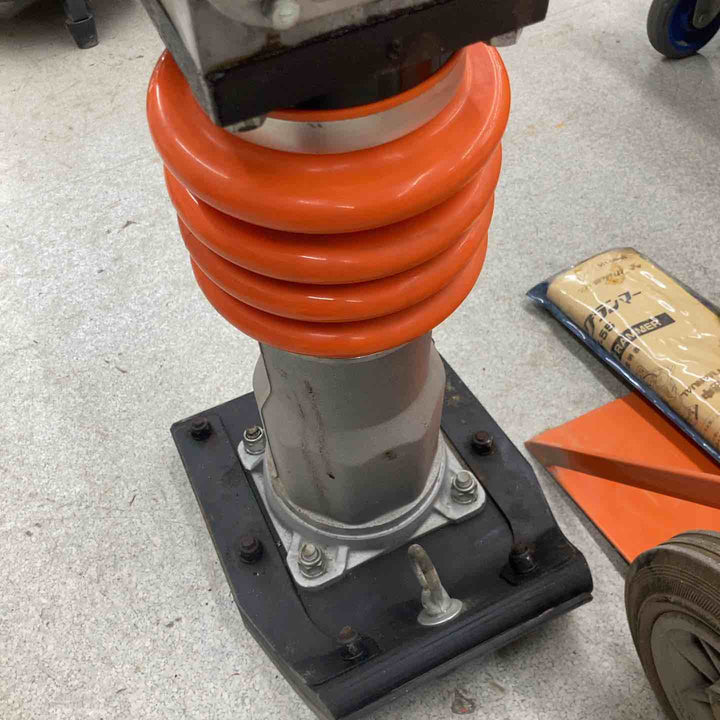 【店頭受取り限定/中古】◇三笠(ミカサ/mikasa) エンジンランマ MT-55 タンピングランマ 運搬用台車付き【八潮店】