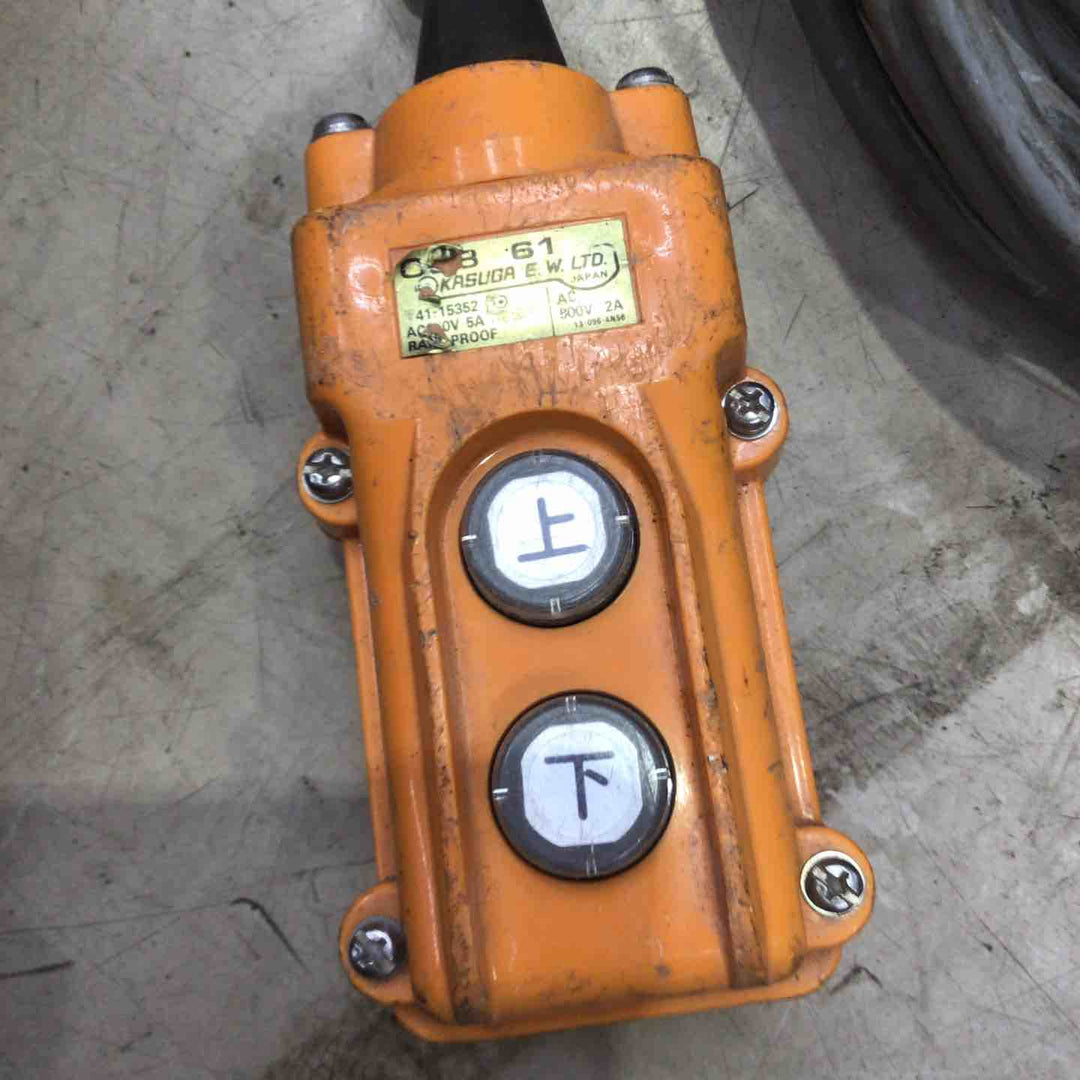 【店頭受取り限定】◇トーヨーコーケン(TKK) ベビーホイスト BH-400  電動ウインチ(ワイヤー)【町田店】