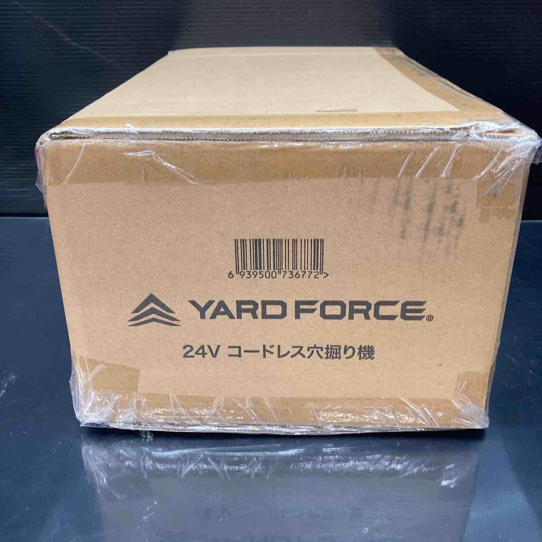ヤードフォース/YARD FORCE 24Vコードレス穴掘り機 LXCMD30-JP 24Vバッテリー付き【川越店】