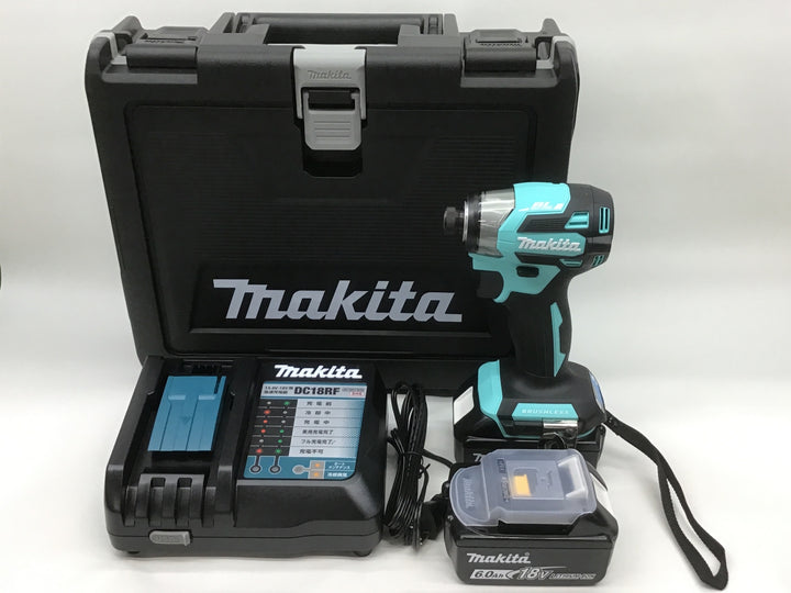 マキタ(makita) 18Vコードレスインパクトドライバ TD173DGXTB ターコイズブルー【富山店】Y2
