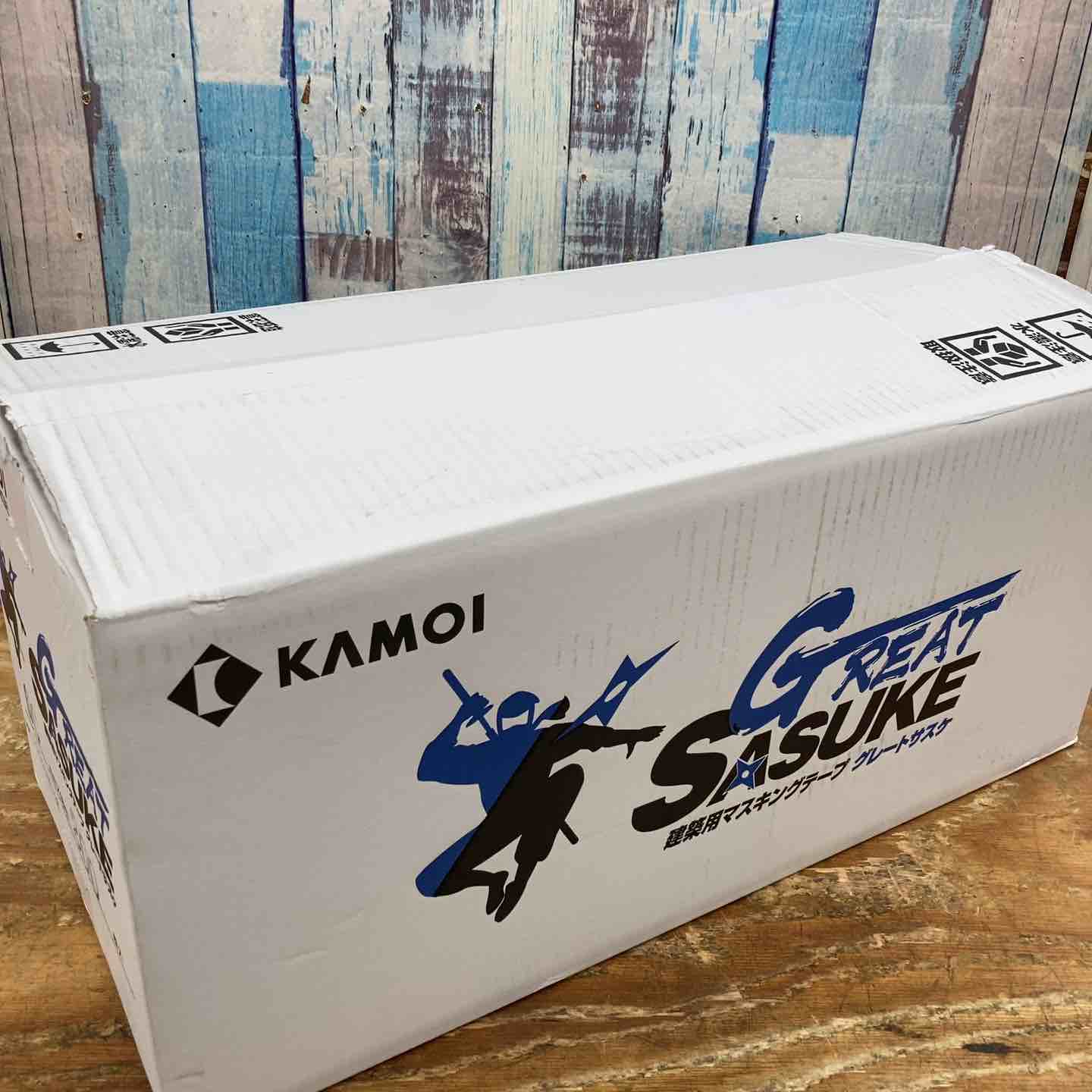未使用品】カモイ マスキングテープ グレートサスケ 60mm 200巻【柏店