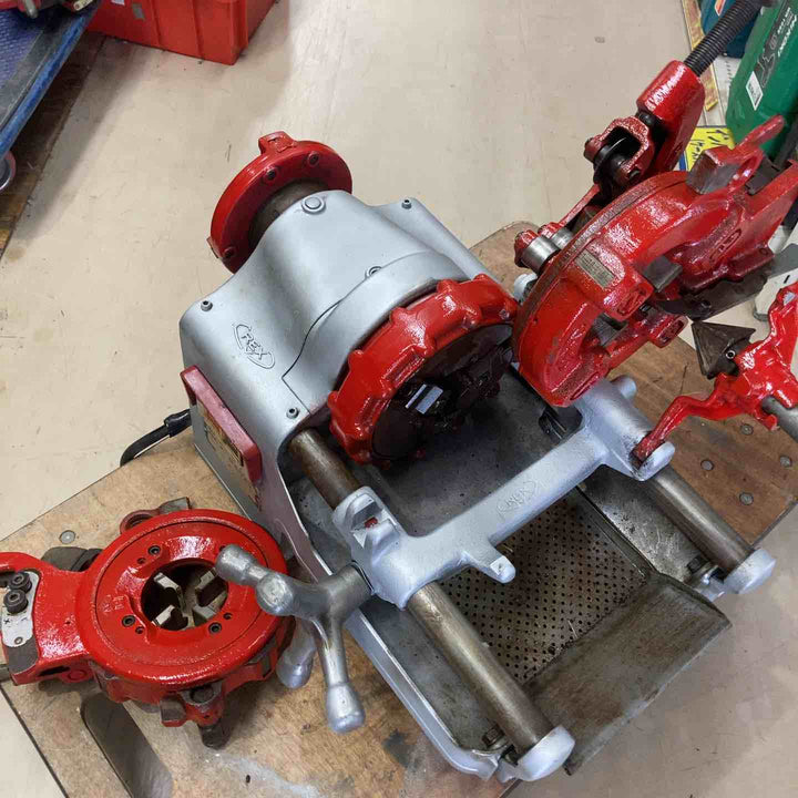 【店頭受取り限定】塗装済み！！◇レッキス(REX) ねじ切り機 N40A3 N40AⅢ【町田店】