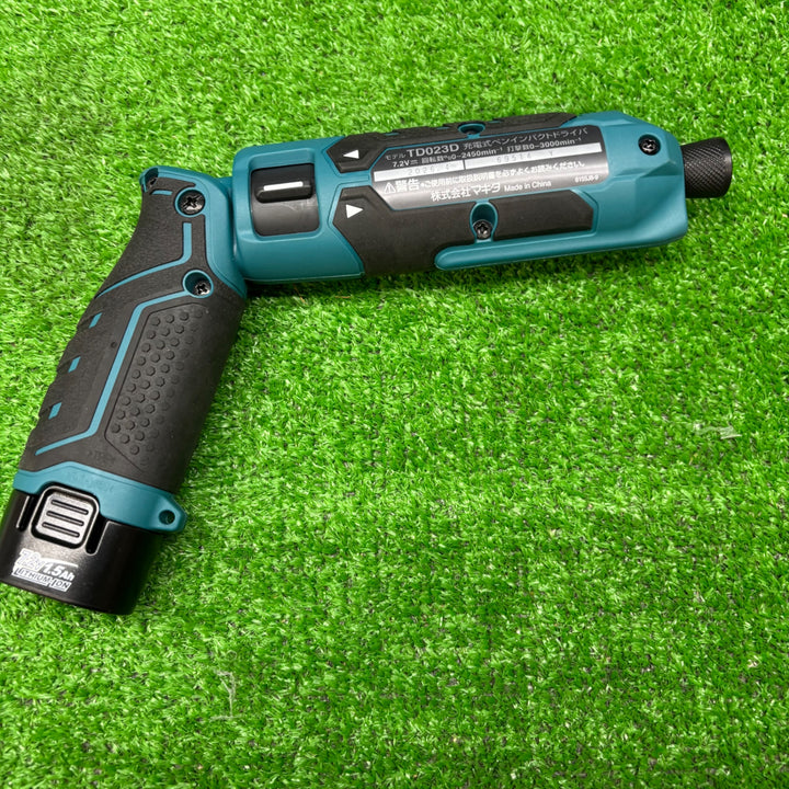 【中古美品】マキタ(makita) 7.2V コードレスペンインパクトドライバ TD023DSHX【電材館越谷店】