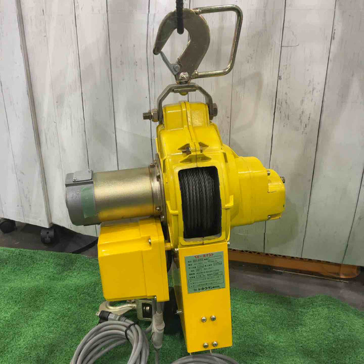 ◇トーヨーコーケン(TKK) ベビーホイスト BH-400  電動ウインチ(ワイヤー)【川口店】