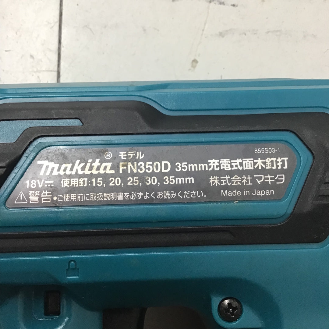 【中古品】 マキタ/makita 充電式35mm面木釘打ち機 FN350DZ 【鴻巣店】