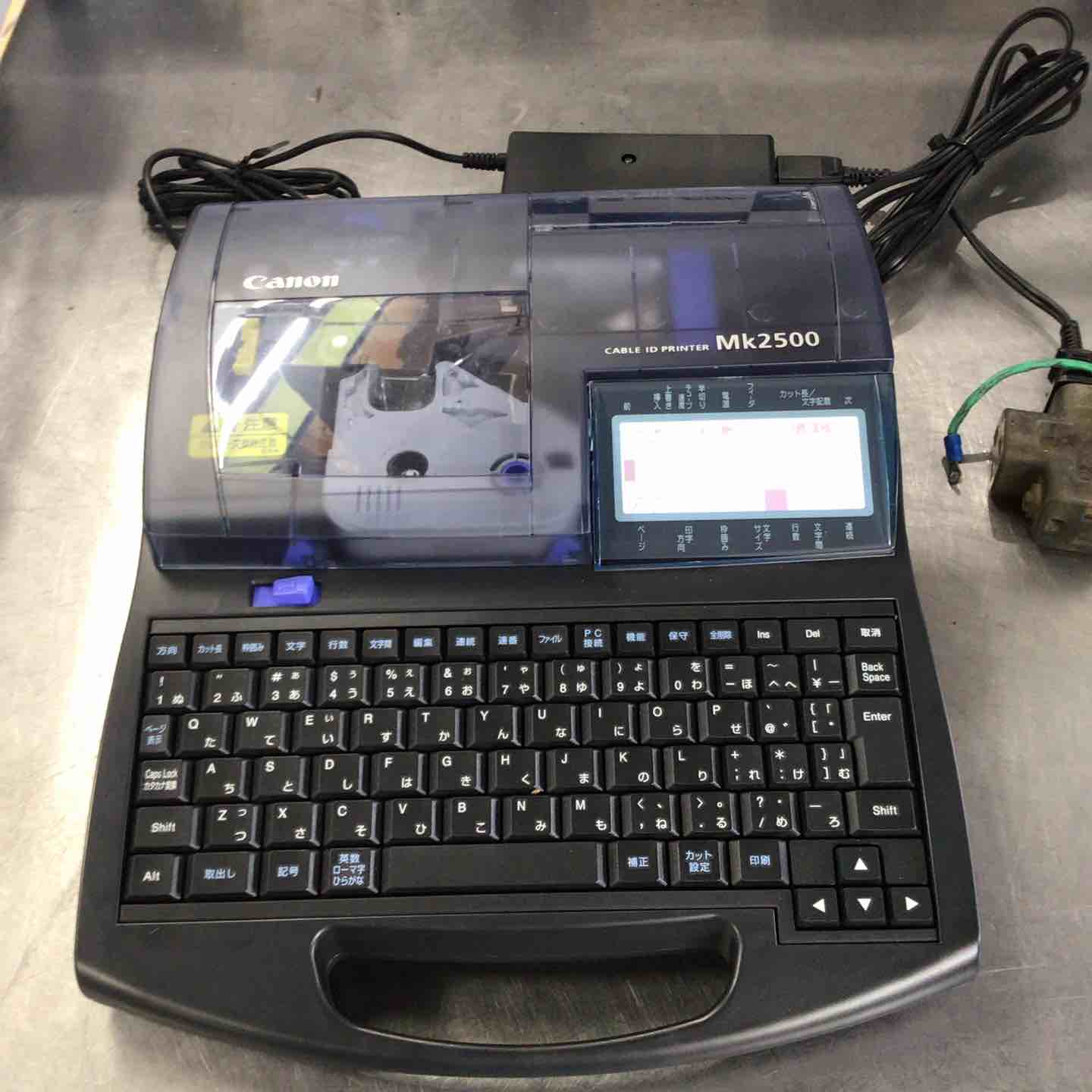 キヤノン ケーブルIDプリンター Mk2500 3382B011【草加店】 – アクト