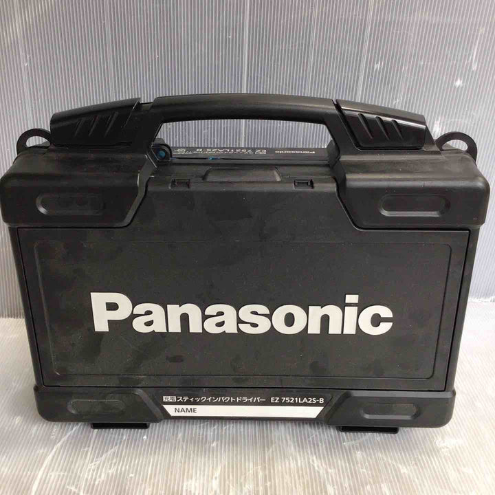 ☆パナソニック(Panasonic) コードレススティックインパクトドライバー EZ7521LA2S-B【草加店】