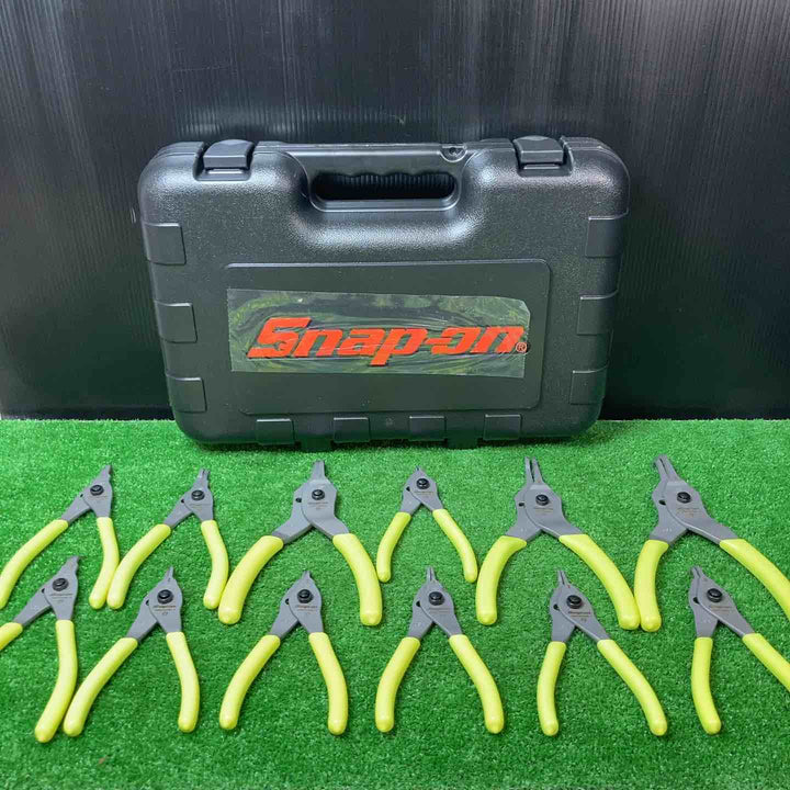 【美品】スナップオン(Snap-On) スナップリングプライヤーセット(ケース入り)SRPCR112HV【岩槻店】