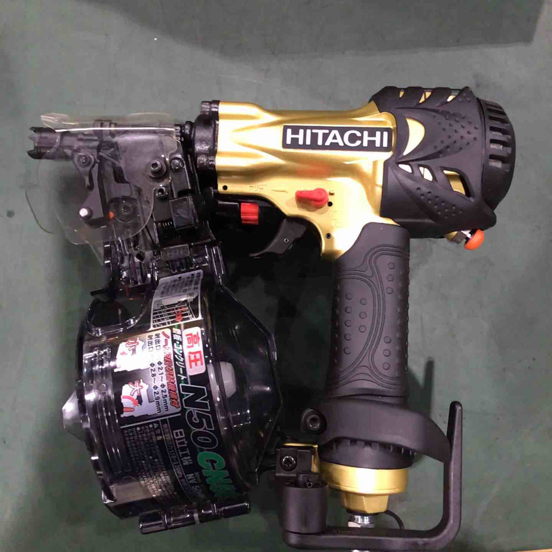★ハイコーキ(HIKOKI ※旧:日立工機) 高圧エア釘打ち機 NV50HMC【川口店】