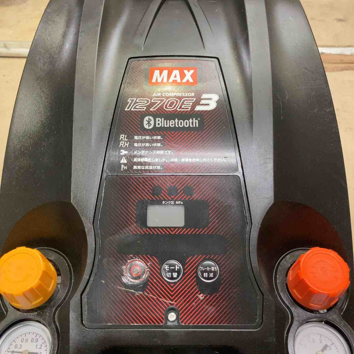 ★マックス(MAX) エアコンプレッサー AK-HL1270E3_ブラック【町田店】